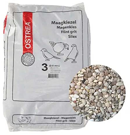 Ostrea Flint Grit No.3 - For Poultry Growers or Pigeons 25Kg