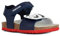 Geox Bébé garçon B Sandal CHALKI Boy, Navy Optic White, 20 EU