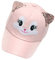GNGR Baby Mädchen Hüte Mütze Mütze Sunhat Baseball Sun Beret Bunny-Comics Junge Stiele weiche Hut Handschuhe Mütze Schal Set Kinder (Orange, One Size)