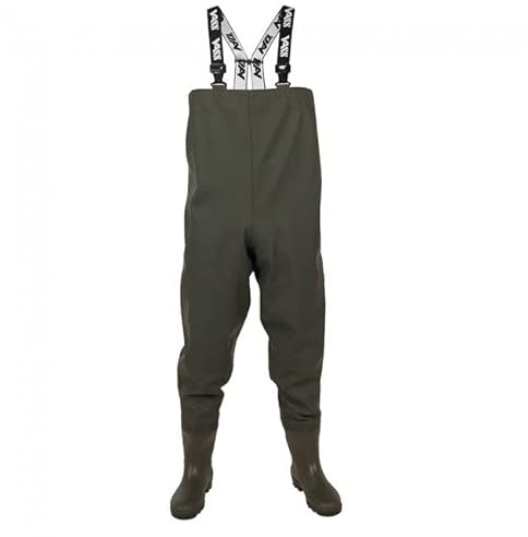 Vass-Tex 650 Chest Wader with Low Profile Boot: 43 - UK 9