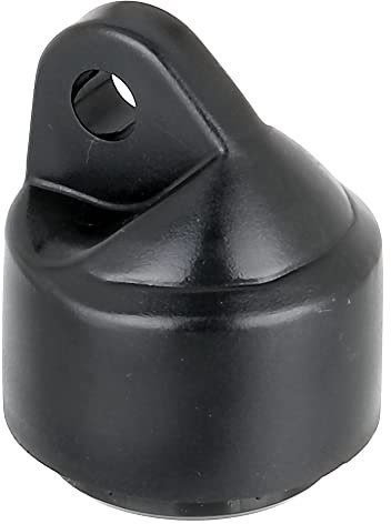 Alberts 654887 Strebenkappe | Kunststoff, schwarz | für Rohr-Ø 34 mm