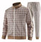 W JIANWANG Herren Jogginganzug Trainingsanzug Sportanzug Fußball Sporthose für Gym Tracksuit Atmungsaktiv Hausanzug JW-2301-M