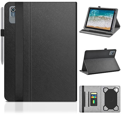 KATUMO Universal Case for 10 inch tablet, Case for DOOGEE U9 /U10 /U10 Pro/ T10 Plus/Blackview Tab 7 WiFi/feyze tablet/jumper 10.1/ SGIN 10.1/OUKITEL OT6 /Teclast M50/M50HD Protective Stand Case