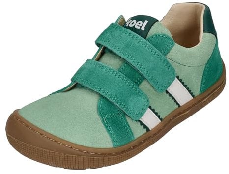 Koel Barfußschuhe/Sneaker aus Wildleder in Trufle/Grün Denis Suede 07M046.301 (Grün, EU Schuhgrößensystem, Grundschulkind, Numerisch, M, 28)