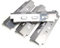 GriHero 37CM Heizplatte Flammenverteiler Ersatzteile für Enders, Barbecook, Uniflame, Charbroil, Outback & andere Modelle, Edelstahl Brennerabdeckung Gasgrill Zubehör, 4 Stück
