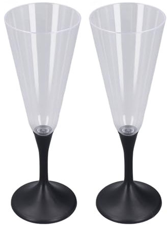 Flashing Wine Cup, 2Pcs LED Champagne Flutes Color Adjust Lightweight Light Up Drinking Glasses Battery Powered Glowing Wine Cup for Christmas Party Wedding Gifts