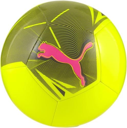 PUMA Big Cat ball, Unisex Trainingsbälle, Yellow Alert-Matte Aged Silver-Sun Struck, 4-084589