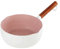 Olla antiadherente de estilo japonés para leche, pasta, sopas, salsas, alimentos para niños, ollas, color blanco, 18 cm