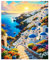 Daisen Art Peinture Numero Adulte Paysage, Peinture Numero Adulte, DIY Peinture Acrylique pour Adultes Débutants, Numero d'Art cheerful painting 40×50cm
