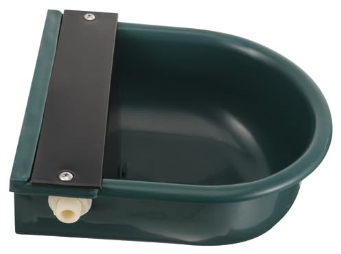UKCOCO Automatische Wasserschale Für Vieh Praktische Viehtränke Aus Kunststoff Rostfrei Und Langlebig Tränke Für Pferde Rinder Und Schweine Wasserstandsregulierung Spart Wasser Und