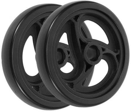 CALLARON 2stücke Schwerlastrollen Für Einkaufswagen Lenkrollen Mit Hoher Verschleißfestigkeit Ersatz-räder Für Trolley Und Warenkorb Installieren Und Leise Im Gebrauch