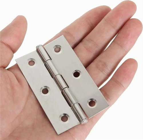 1-4 Inch Universal Door Hinges Stainless Steel(2 Inch,2pcs)