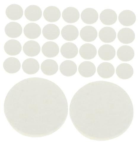 OATIPHO 150 Stück Packung Runde Ölpads aus Baumwolle für Diffusor und Aromatherapie Verbessert Intensität Ätherischer Öle Geeignet für Schlafzimmer und Autohalskette