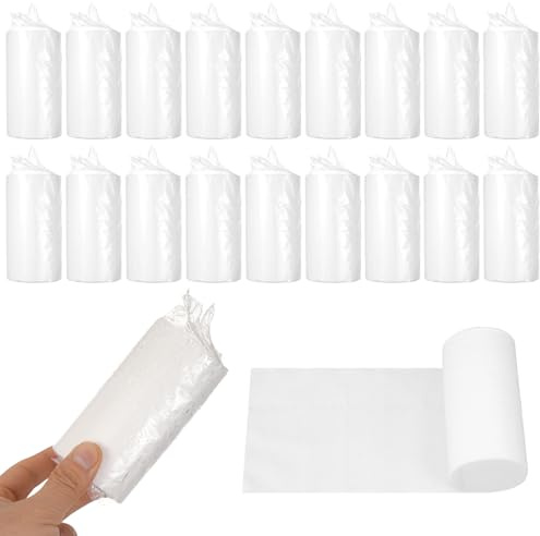 18 Rolls Travel Toilet Paper to Go Packs, Camping Soft Toilet Paper with Waterproof Packaging Travel Portable Compact Pocket Coreless Tissue Rolls for RV Purses Camp Backpacking Hiking Outdoor