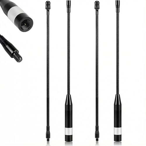 868MHz Meshtastic LoRa Antenna 10dBi High Gain, 40cm Long Range SMA Male Omni Whip for Hel tec V 3 ESP 32 - Durable & Flexible (2PCS,Black)