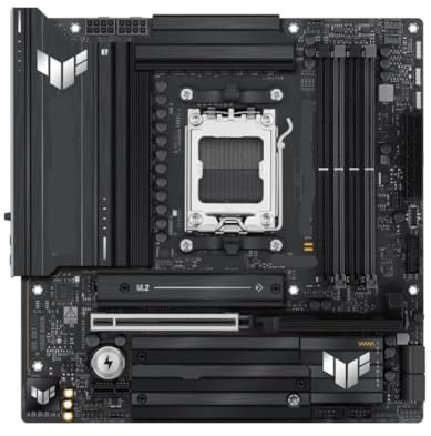 Motherboard TUF GAMING B850M-PLUS WIFI B850 DDR5 PCIe 4.0 Socket AM5 Support 7500F 7700 7800X3D 8400F 8700F 9800X3D 24.4 X 24.4cm