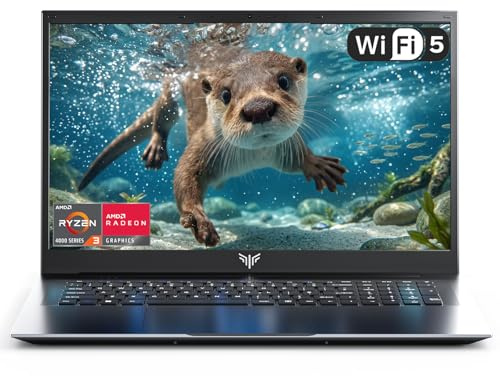 Tivique 16 Pollici PC Portatile Processore N97 Fino a 3.6GHz Computer Portatile 16GB RAM DDR4 512GB SSD Espansione 2TB Laptop 1920×1200 FHD Web Cam HDMI BT5.0 Type C, Notebook Ufficio