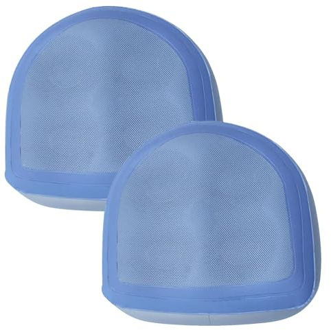 Sedile rialzato gonfiabile da 2 pezzi 18, 5x14, 6x6 pollici Confortevole spa e supporto per la schiena Sedile gonfiabile per vasca idromassaggio con ventosa Cuscino rialzato per vasca idromas