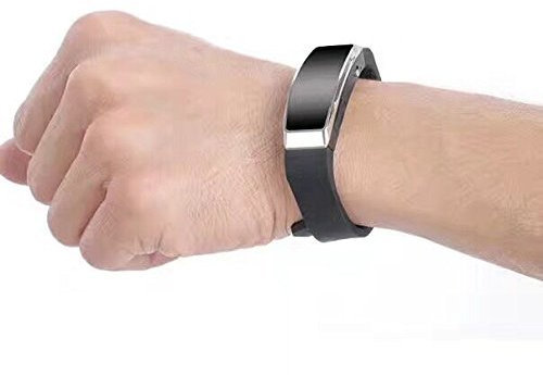 Wiiguda@ 8GB Registratore Vocale Bracciale & Lettore Musicale MP3 Voice Recorder Spia per Conferenza, Lezione, Conversazione, Intervista