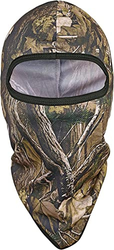 TAGVO Hunting Balaclava Face Mask, Windproof Camouflage Balaclava Tactical Hood Headwear, Helmets Liner for Adults Women and Men Elastic Universal Size