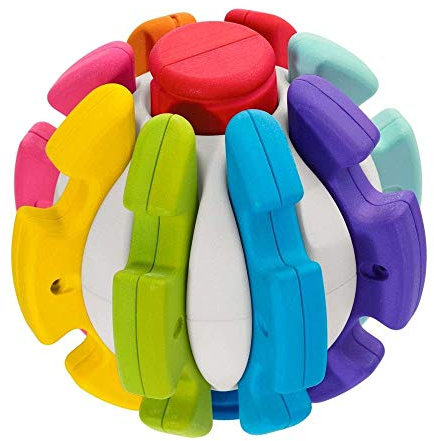 Chicco 00009374000000 2 In 1 Babys Erster Kreativball, mehrfarbig