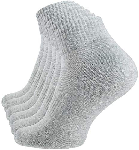 STARK SOUL 6 Paar Damen/Herren Sportsocken Quarters- Lauf- und Funktionssocken mit Frotteesohle, Kurze Socken, Gr: 35-38/93-42/43-46