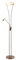 Lindby Lampadaire Felicia (Moderne) en Gris Métal e. a. pour Salon & Salle à manger (à 3 lampes, E27), lampe sur pied, de salon lampadaire éclairage indirect,