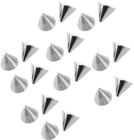 Bapao Piercing 20 Stück 16g Einfache Cone Head Catch Silber 1,2x4mm Chirurgischer Stahl Basic Implant Grade