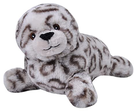 Wild Republic Ecokins Mini Sigillo del porto, Peluche Per Bambini 20 cm, Peluche Di Qualità, Regalo Di Compleanno, Giocattoli Ecologici, Creato Riciclando 7 Bottiglie In Plastica