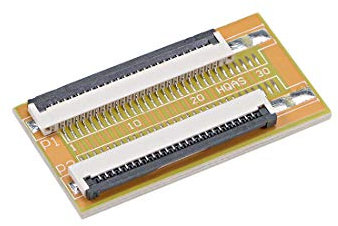 N/A 1,0 mm Teilung 24 Pin Verlängerung Anschluss Adapter für FFC FPC Kabel Verlängerung Zip HDD