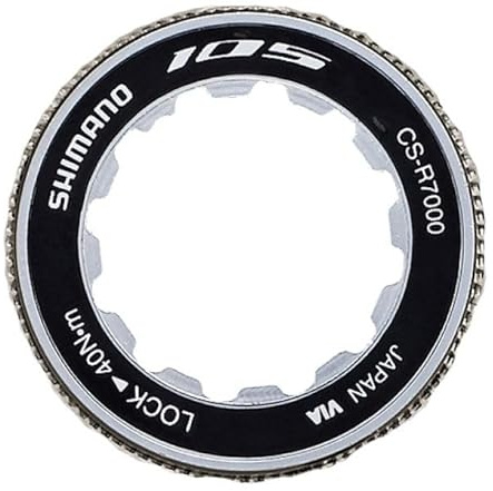 SHIMANO Spares CS-R7000 lock ring and spacer, One Size, Y1WW98010