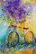 Yingxin34 Adult Jigsaw Puzzle 2000 Teile, dekomprimieren Sie intelligent das Fahrrad-Puzzle unter dem Blumenbaum, lustiges Puzzlespiel für Erwachsene für Kinder 70 x 100 cm