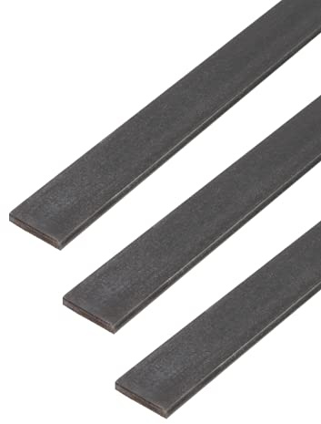 Alberts 423834 Flachstange | Stahl | 1000 x 30 x 6 mm | 3er Set