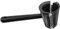 Luxshiny Carrot Curler and Peeler Spiral Shred Slicer Vegetables Fruits Slicer Knives Sharpener Carving Garnishing Tool Kitchen Gadgets for Potato Cucumber (Black)