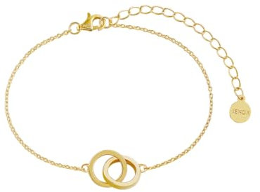 XENOX XS3621G Damen Armband Sterling-Silber 925 Gold 20 cm