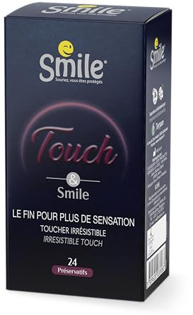 Touch & Smile Kondom, dünn, 24 Stück