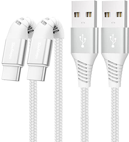 Câble USB Type C [3m+3m / Lot de 2],Cable USB C Chargeur Charge Rapide pour Samsung Galaxy S21 S22 S23 S20 Plus Ultra S10 S9 S8,A33 A13 A53 A51 A52,Redmi 9A Note 11 10S Note 9 Pro,Huawei P40 P30 P20