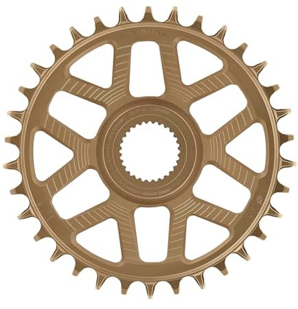 Helix R e*spec Kettenblatt – 32 Zähne – Bosch Gen4 Direct Mount – 52/55 mm Kettenlinie – 11/12 V kompatibel – Bronze