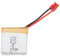Fussbudget Batterie LiPo Rechargeable 3.7V 380mAh, Remplacement de Batterie au Lithium pour Drone Quadrirotor RC, pour Avion RC X21 X21W X26 X26A