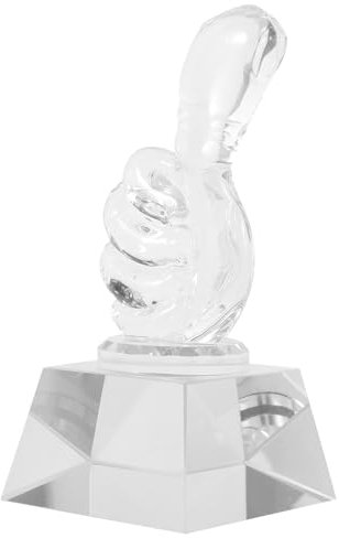 Toddmomy Fußballtrophäe Trophäe Modell Kreatives Trophäendekor Daumenförmige Trophäenbecher Exquisites Sporttrophäenmodell Wettbewerb Trophy Für Junge Mädchen Preistrophäe