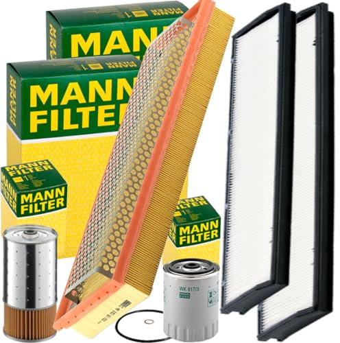 BandelOne enthält Mann Filter Inspektionspaket passend für W124 S124 300 D Td 109+110+113 Ps