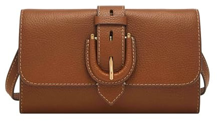 FOSSIL Damen Bag Harwell Geldbörse Crossbody, Braun