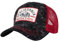King Kerosin Herren Trucker Cap Vintage Mesh Cap Acid Wash Used-Look Motor State California Retro Kappe Snapback California