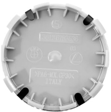Brogtorl 4 Stück Nabendeckel für 68MM Radnabenkappen Felgendeckel Felgenkappen Nabenkappen Wheel Caps Radnabenabdeckung