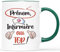 CADEAU PLUS Mug Personnalisé Prénom - Infirmière Au Top - Cadeau Drôle Pour Collègue, Tasse Infirmière