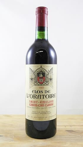 Clos de l'Oratoire Bouteille de Vin Millésime 1983