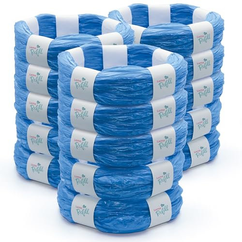 Baby Lama 15 Stück Tommee Tippee Nachfüllkassette Kompatibel, Tommee Tippee Windeleimer Mit Talkumduft, Nachfüllkassetten Windeleimer Kompatibel Twist & Click, Sangenic Tec