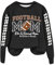 Damen Sweatshirt mit Aufdruck, Übergröße, Sweatshirts, Rundhalsausschnitt, Langarm, Pullover Maus Hoodie (Black #2, M)
