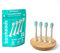booheads Sonibio - Plant-Based Electric Toothbrush Heads - Sustainable BPA-Free Electric Toothbrush Heads Compatible with Sonicare* 4PK