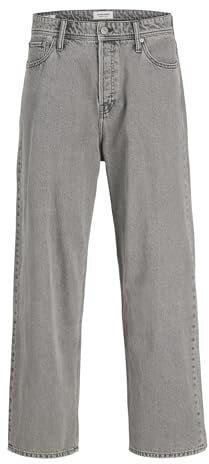 Jean baggy fit JJIALEX JJORIGINAL SQ 852 NOOS JNR Jean baggy fit Junior Grey Denim, 152, Grey Denim, 152